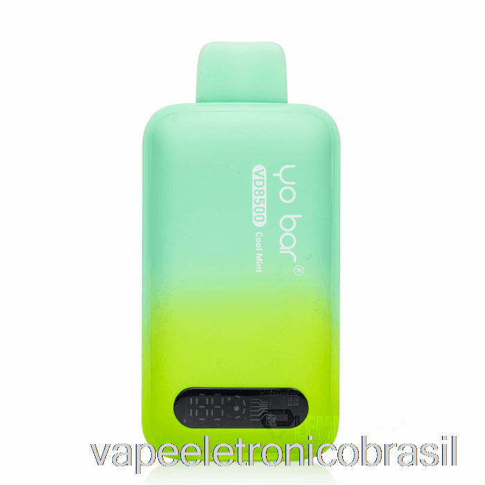 Vape Recarregável Yo Bar Vd8500 Descartável Cool Mint